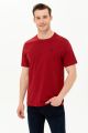 U.S. Polo Assn. Crew-Neck Basic T-shirt for Men in Red