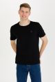 U.S. Polo Assn. Crew-Neck Basic T-shirt for Men in Black