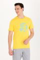 U.S. Polo Ass. Round Logo T-shirt for Men in Dark Yellow